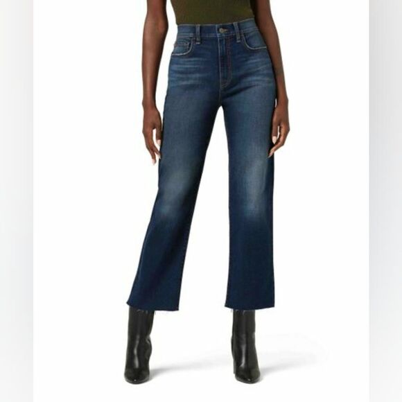Hudson Noa High-Rise Straight Cropped Jeans sz 31 - Picture 1 of 16